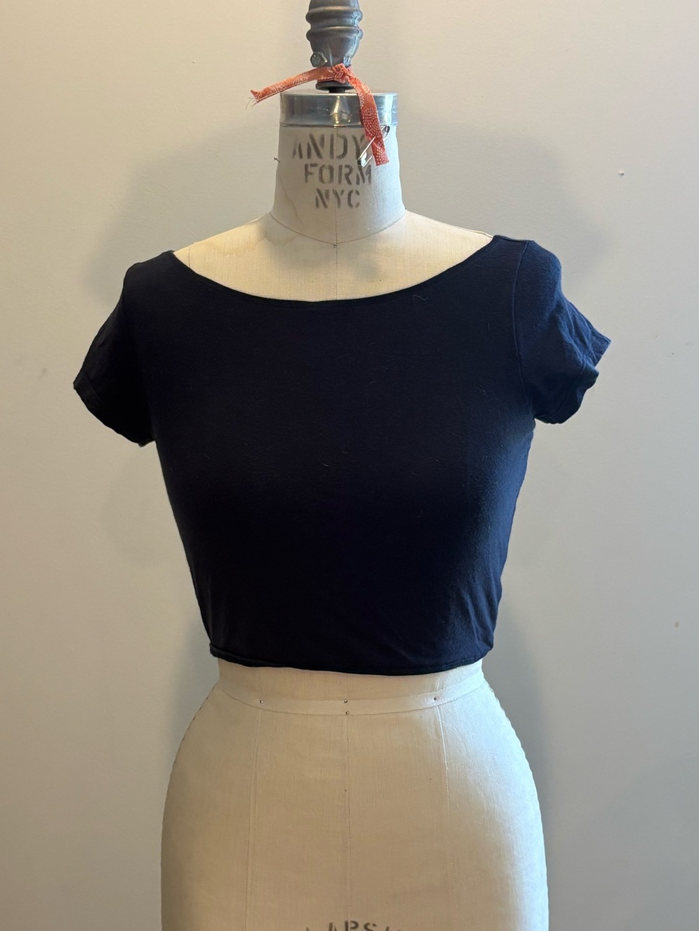 Crop top with Bow in back